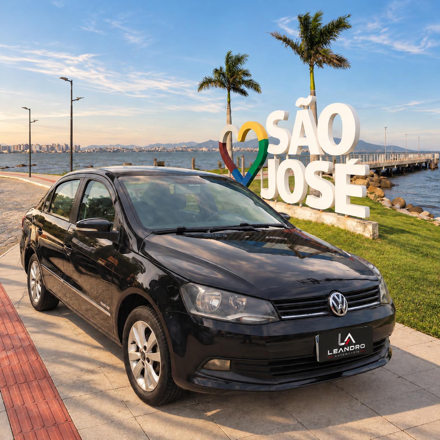 Volkswagen Voyage na orla de São José